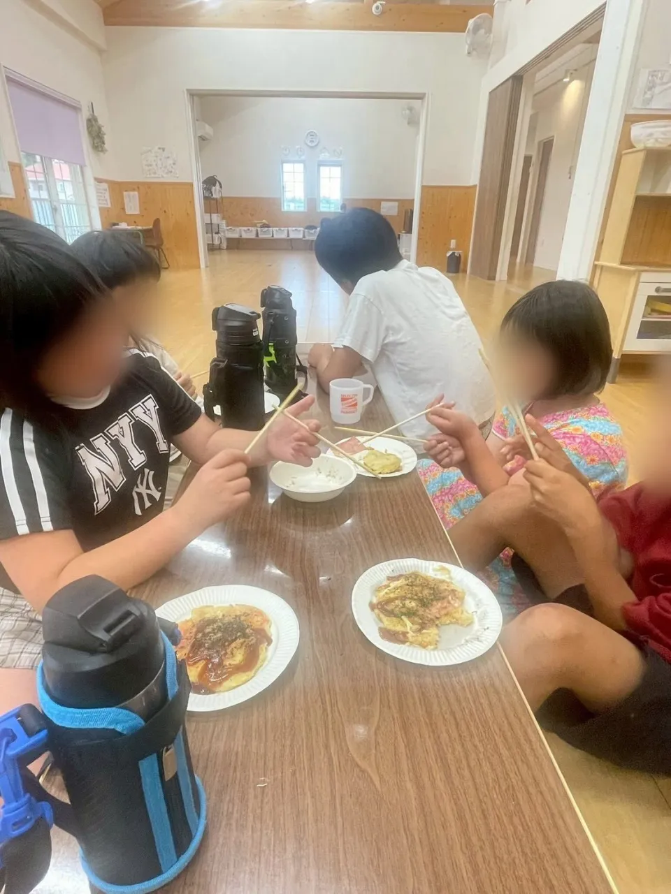 🥢【みんなでお好み焼き🎵】